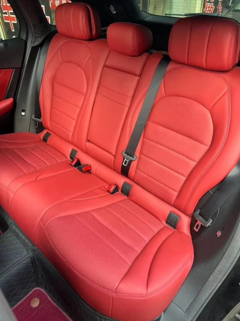 TH Full-Cover Leather Car Seat Cover Durable Comfortable Automotive Cover Fitting for TOYOTA/for BMW/for AUDI