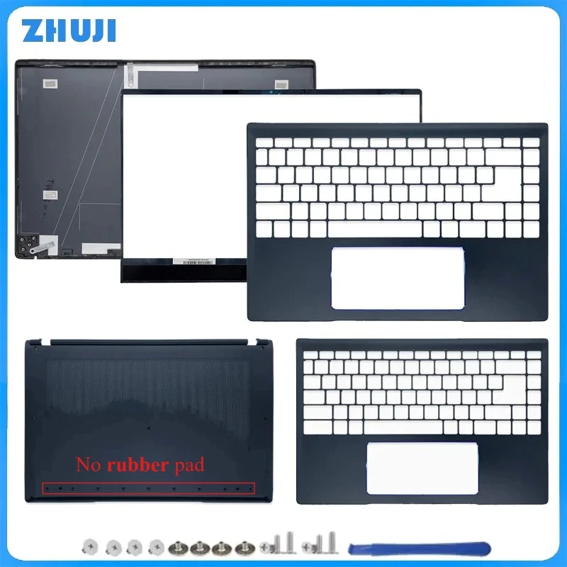 Repalce Cover For Prestige 14 MS-14C1 MS-14C2 MS-14C4 P14 LCD Back Cover/Front Bezel/Palmrest/Bottom Case/Hinges Blue