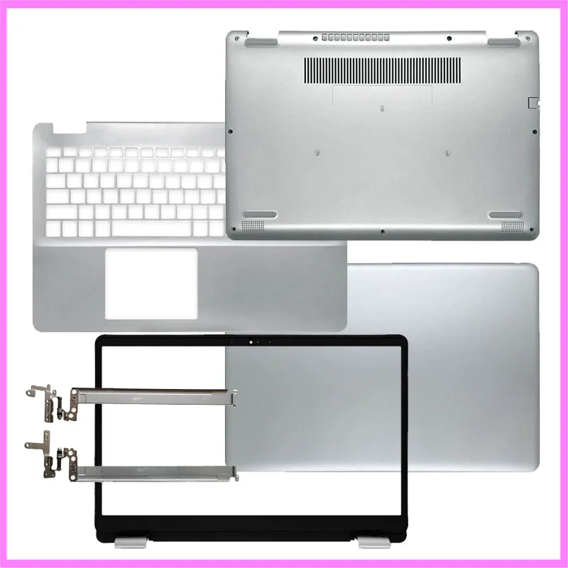 New  For Dell Inspiron 15 5584 P85F Laptop Case Rear Lid Housing LCD Back Top Cover Front Bezel Hinges Palmrest Bottom Case