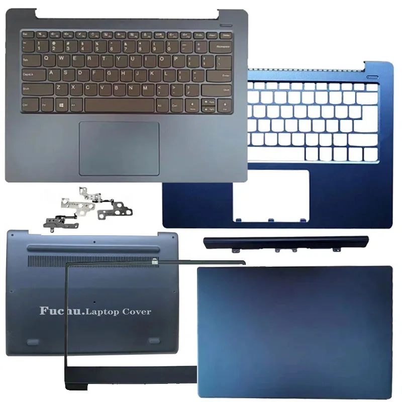 Laptops Case For Ideapad 330S-14 330S-14IKB 330S-14AST LCD Back Cover Front Frame Hinges Palmrest Bottom Case blue