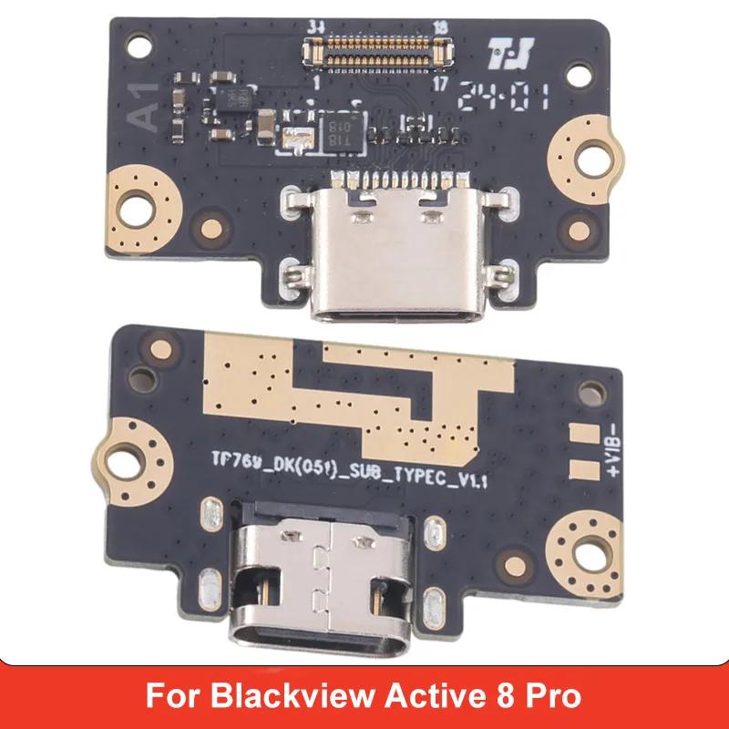 USB Charging Dock Board for Blackview Active 8 Pro Charger Port Connector Flex Cable Repair parts
