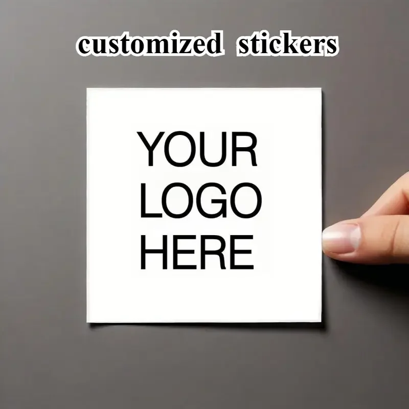 200pcs customizable with your brand logo and decorative designs, durable and tear-resistant stickers, suitable for small busines