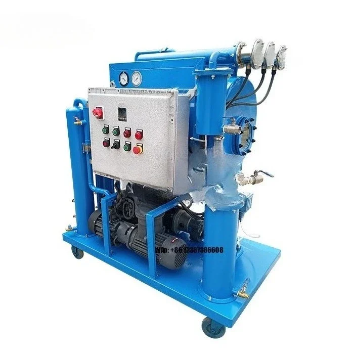 Advanced Vacuum Oil Purifier the Ultimate Solution for Clean and Pure Oil Filtration and Engine Oil Recycling Plant