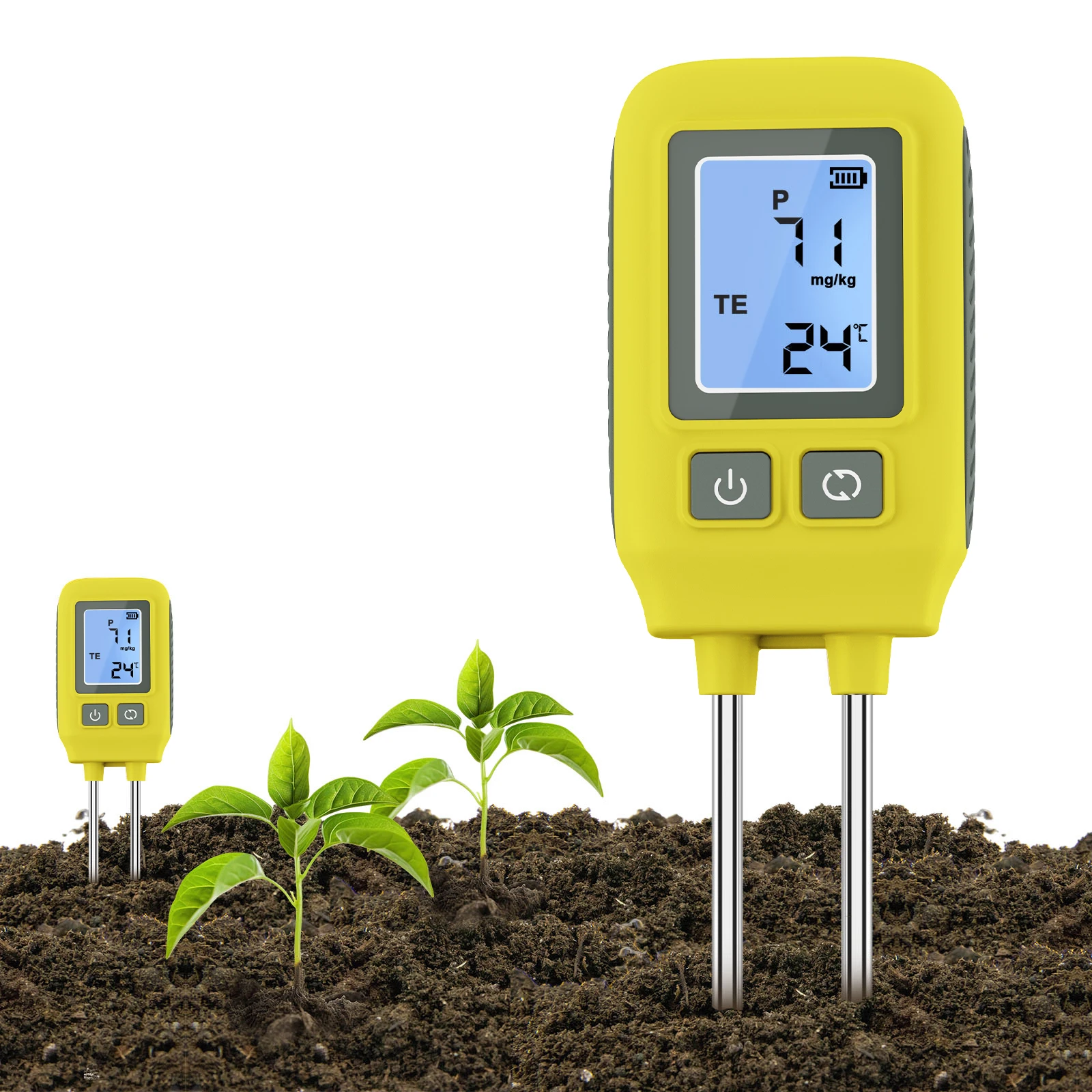 Soil Npk Sensor Tester for Garden Plants,soil Analyzer for Npk,npk Soil Device