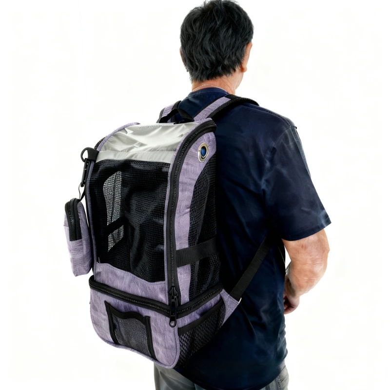 Oxygen Bag Portable Oxygen Concentrator Purple Black Grey Backpack Lightweight Oxygen Machine Portable Bag for Inogen One G3/G5