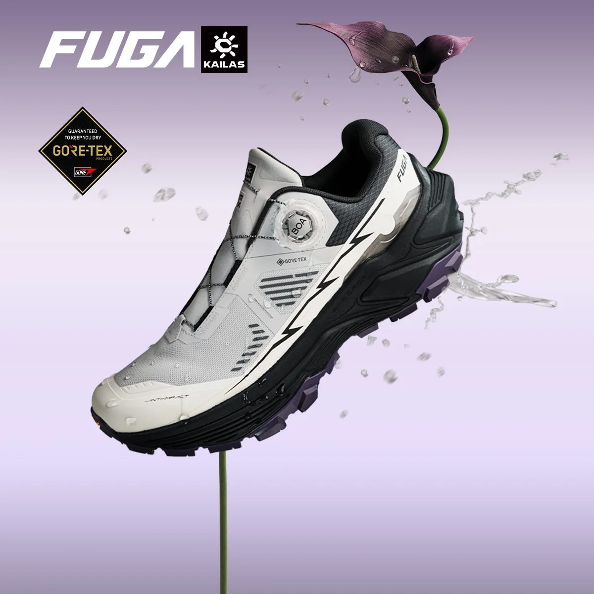 KAILAS Fuga EX3 GTX BOA Waterproof Trail Running Shoes Women Outdoor Sport Arch Support Lightweight Sneakers KS2533259