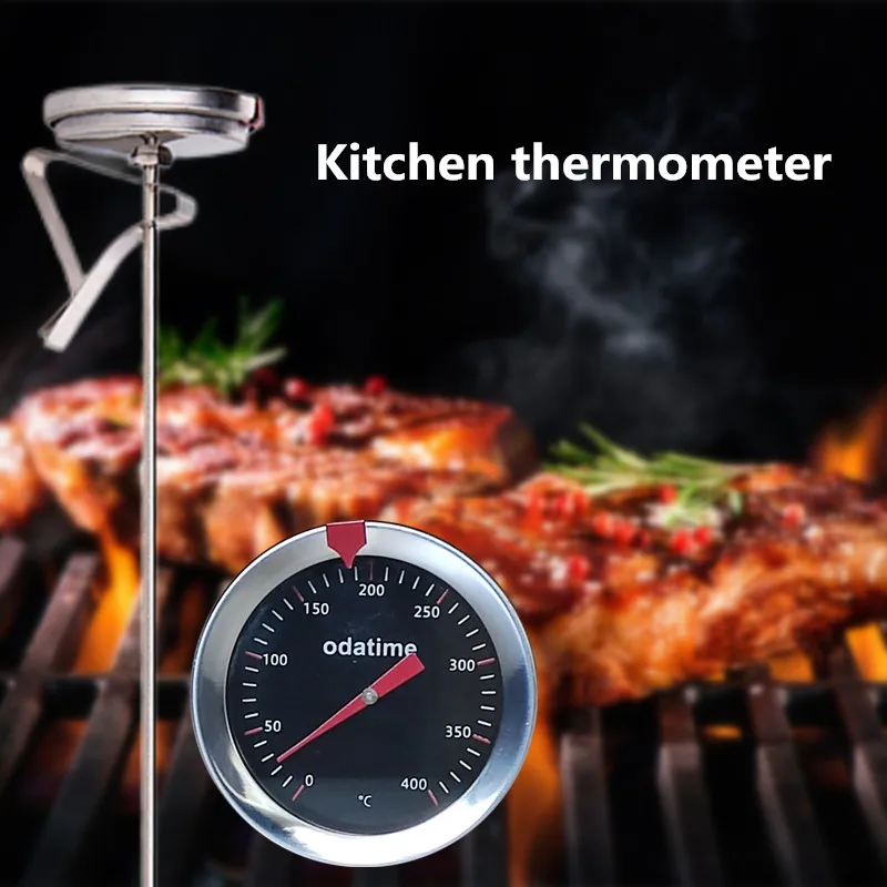 Odatime Kitchen Food Thermometer For Oven Cooking Meat Barbecue Water Oil Coffee Culinary Thermometer Kitchen Tools And Gadgets