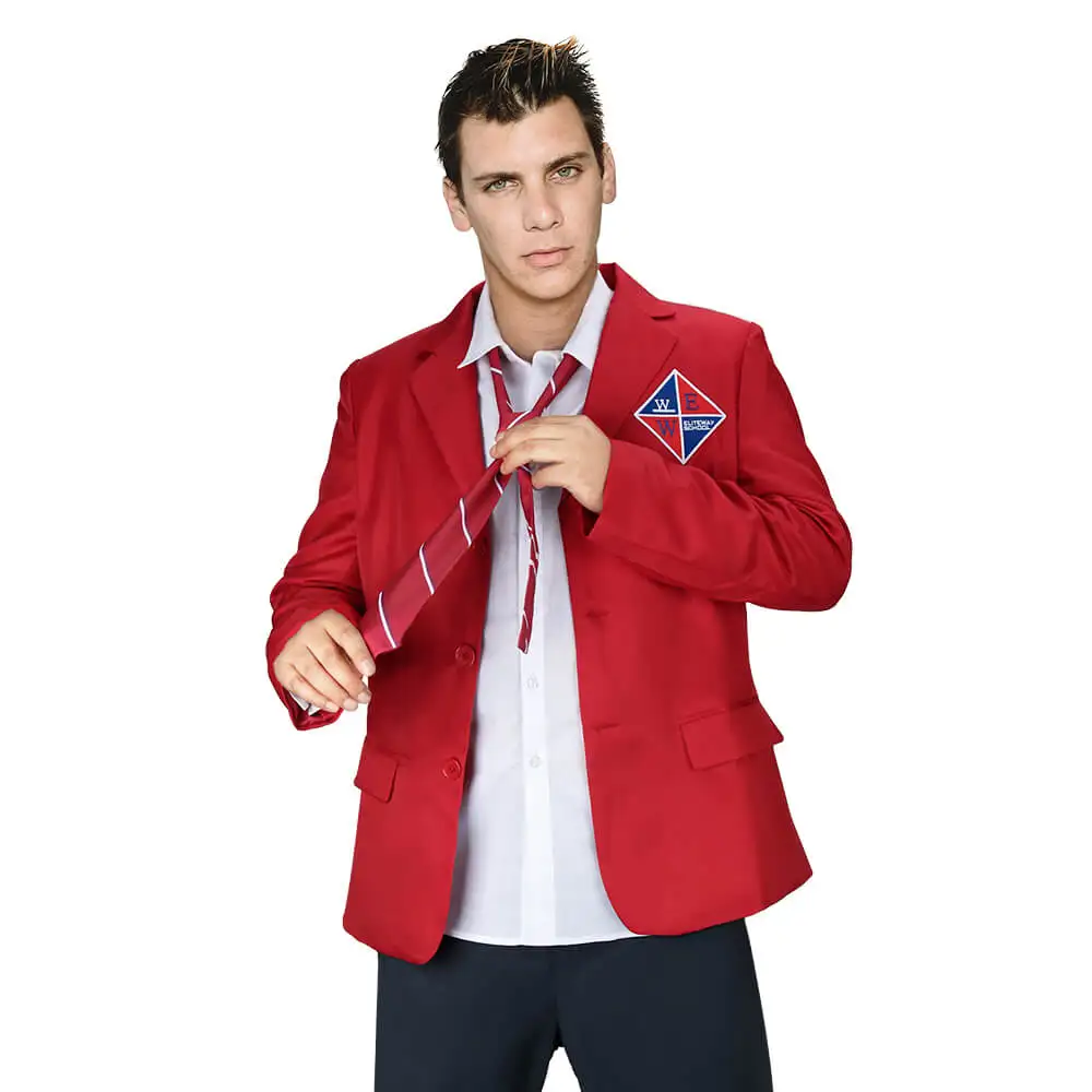 Rebelde Blazer Elite Way School Uniform Cosplay Costume for Women Man Carnival Halloween Party Outfits Dress Up