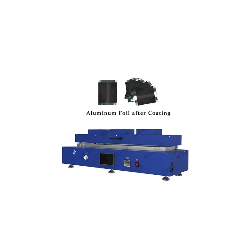 Lab Compact Tablet Vacuum Film Coating Coater Machine for Lab Electrode Coating With Adjustable Applicator