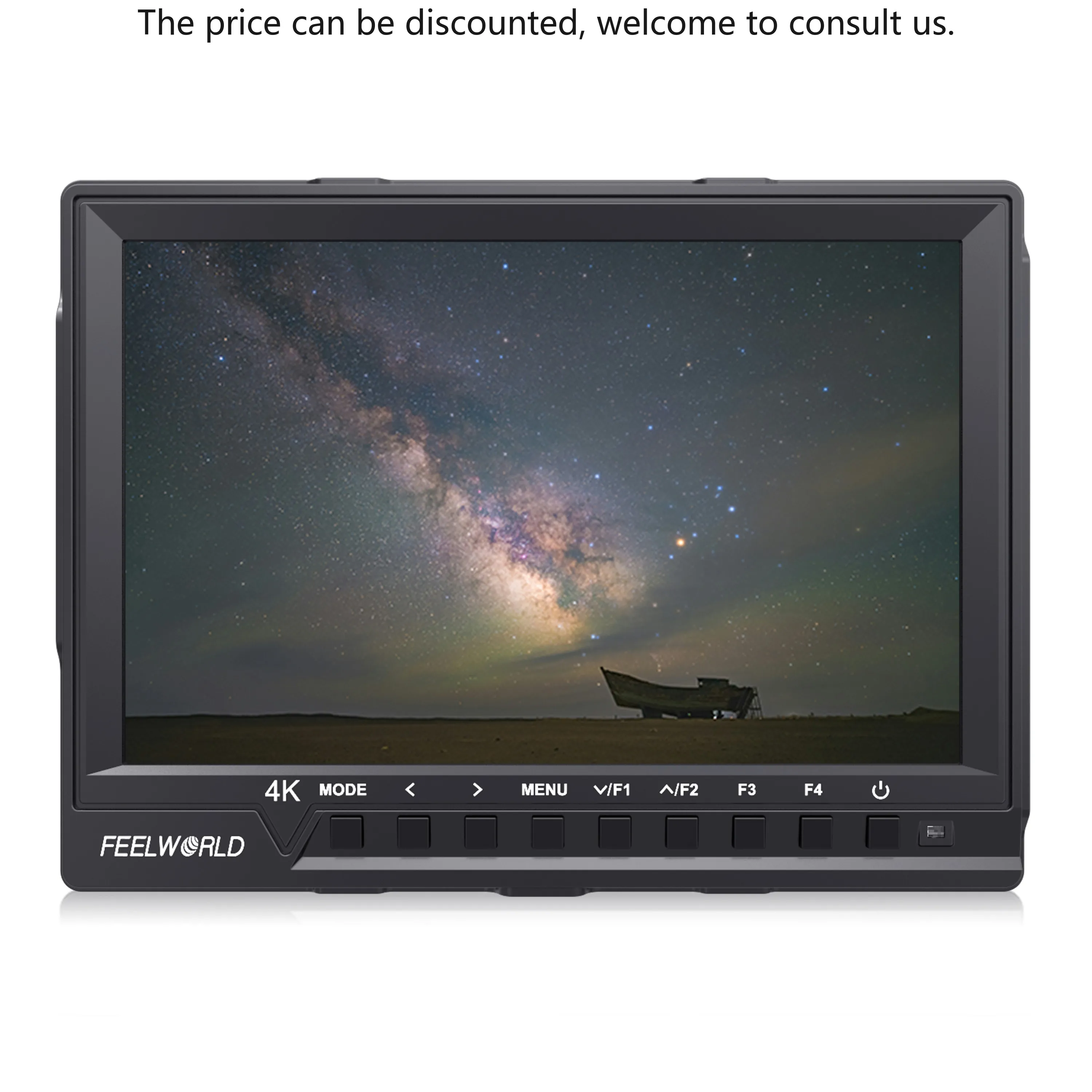 FEELWORLD FW760 Portable 7 Inch Best Monitor Crane Parts Open Frame Monitor For Dslr Video With IPS Screen Touch Screen Monitor