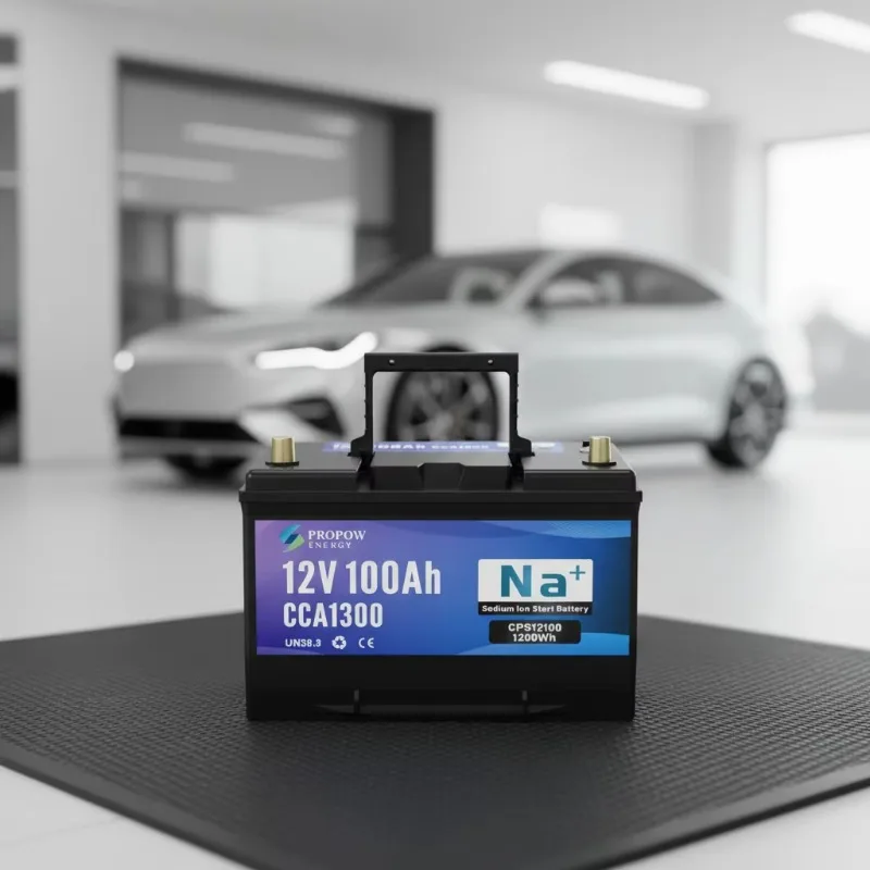 Starting Batteries CCA 1300 12V 100Ah Sodium-Ion Starter Battery for Car Marine Truck Cranking