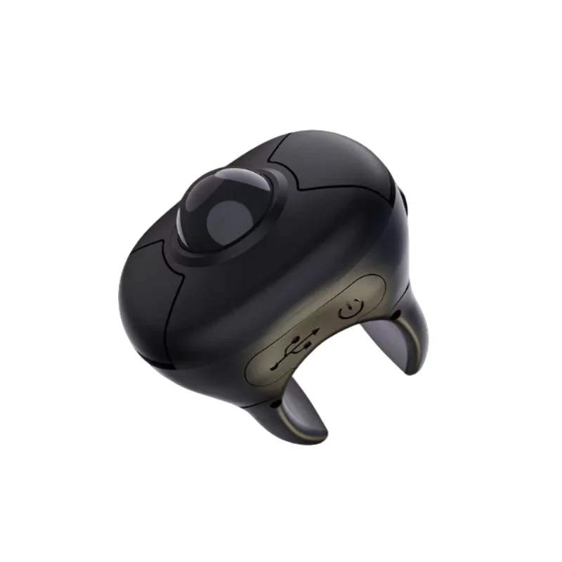 2.4G Bluetooth wireless remote control mouse trackball ring, suitable for short video/PPT speech/car display