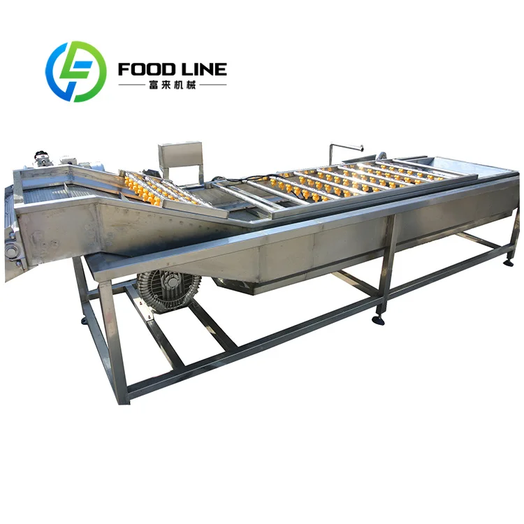 Bubble Vegetable Washer Lightweight Detachable Basket Takes Out Clean Vegetables Rapidly To Speed Up Post-Wash Sorting Workflow