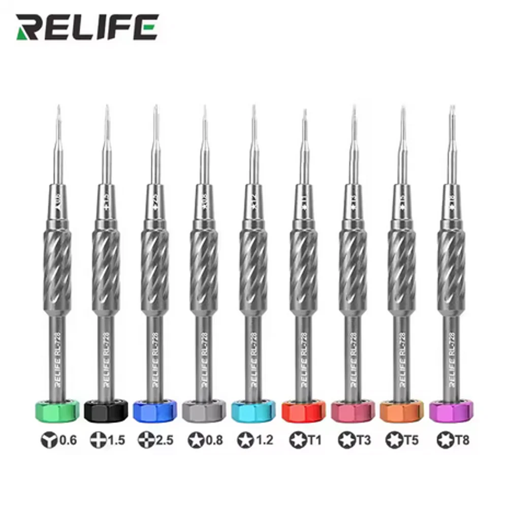 Relife RL-728 2D Extra Hard Anti-slip Screwdriver with Strong Magnetic Feature for Mobile Phone Repair Disassembly Tools