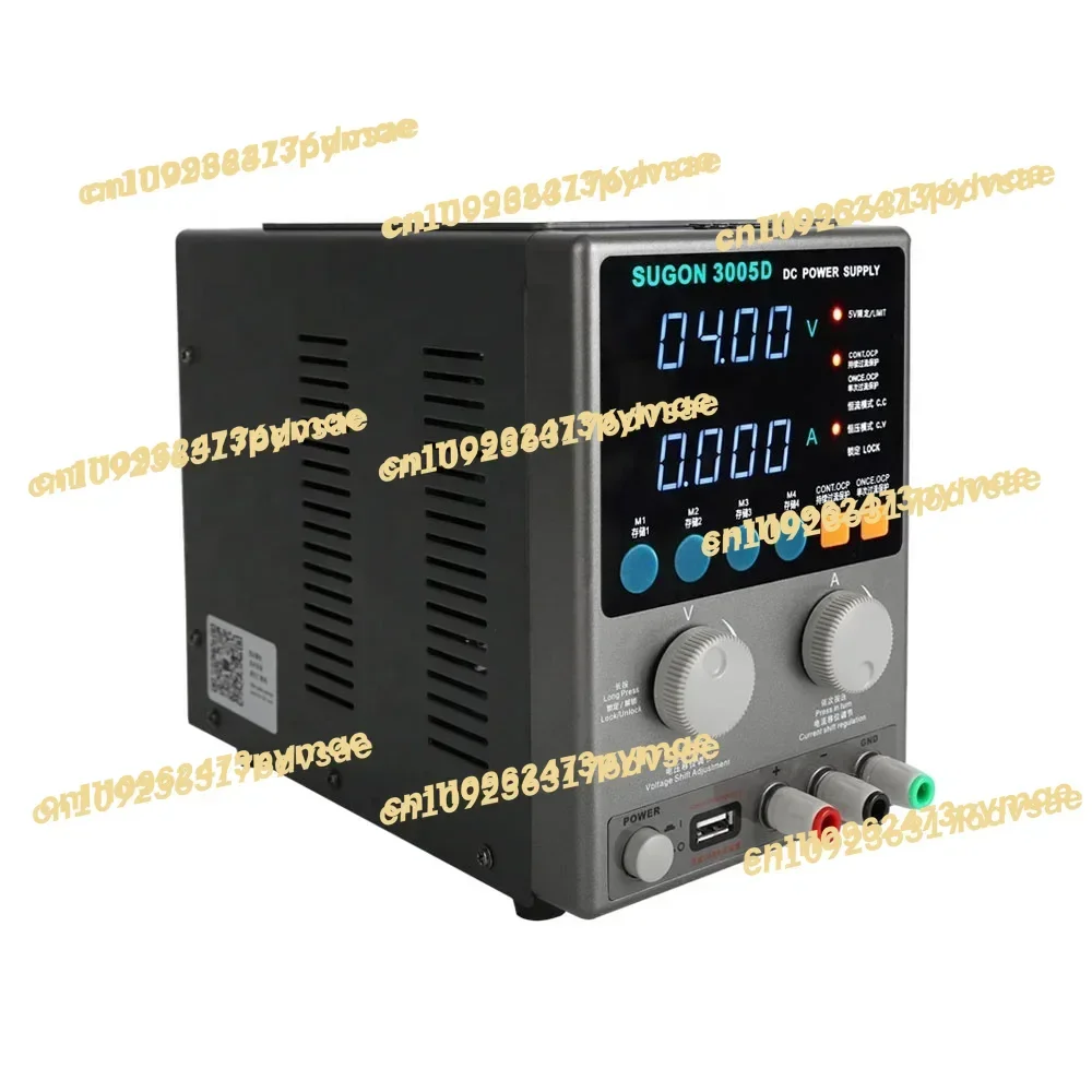 NEW Factory SUGON 3005D USB CNC Output Adjustable Lab Power Supply for Repair Mobile Phone