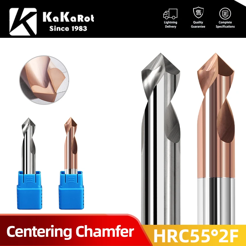 Point Angle 90 Degree Spot Drill Bit for Machining Hole Drill Chamfering Tools