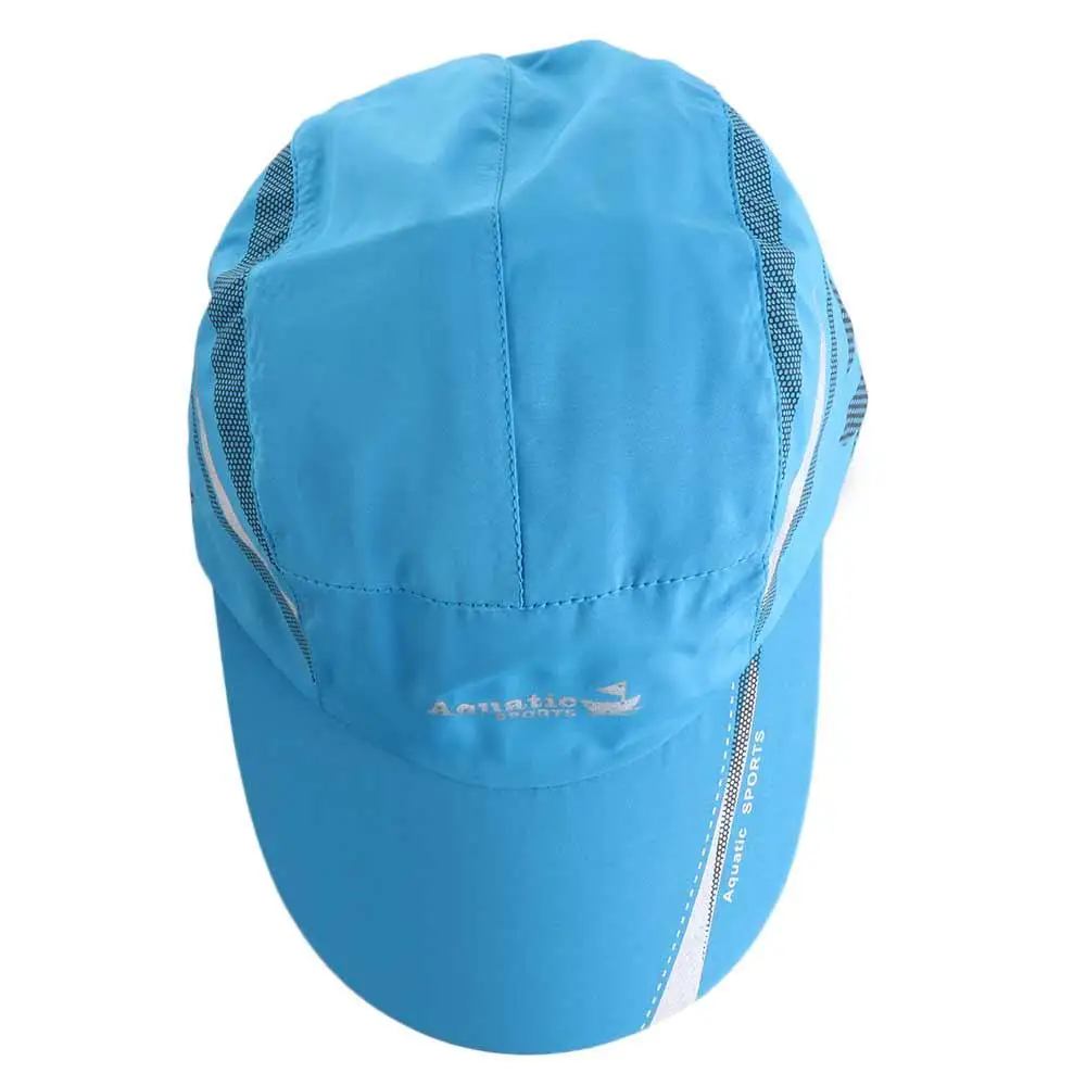 Summer Tennis Waterproof Quick Dry Men Women Sport Caps Fishing Hats Sun Hats Golf Hats Baseball Caps