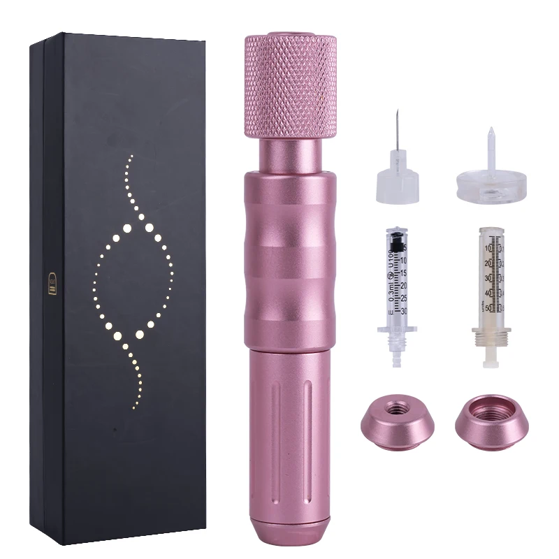 Pink Continuous Mist Gun Hydrating and Moisturizing  Remove Wrinkles Enhance Facial Lines Fill in Facial Depressions Deep Clean