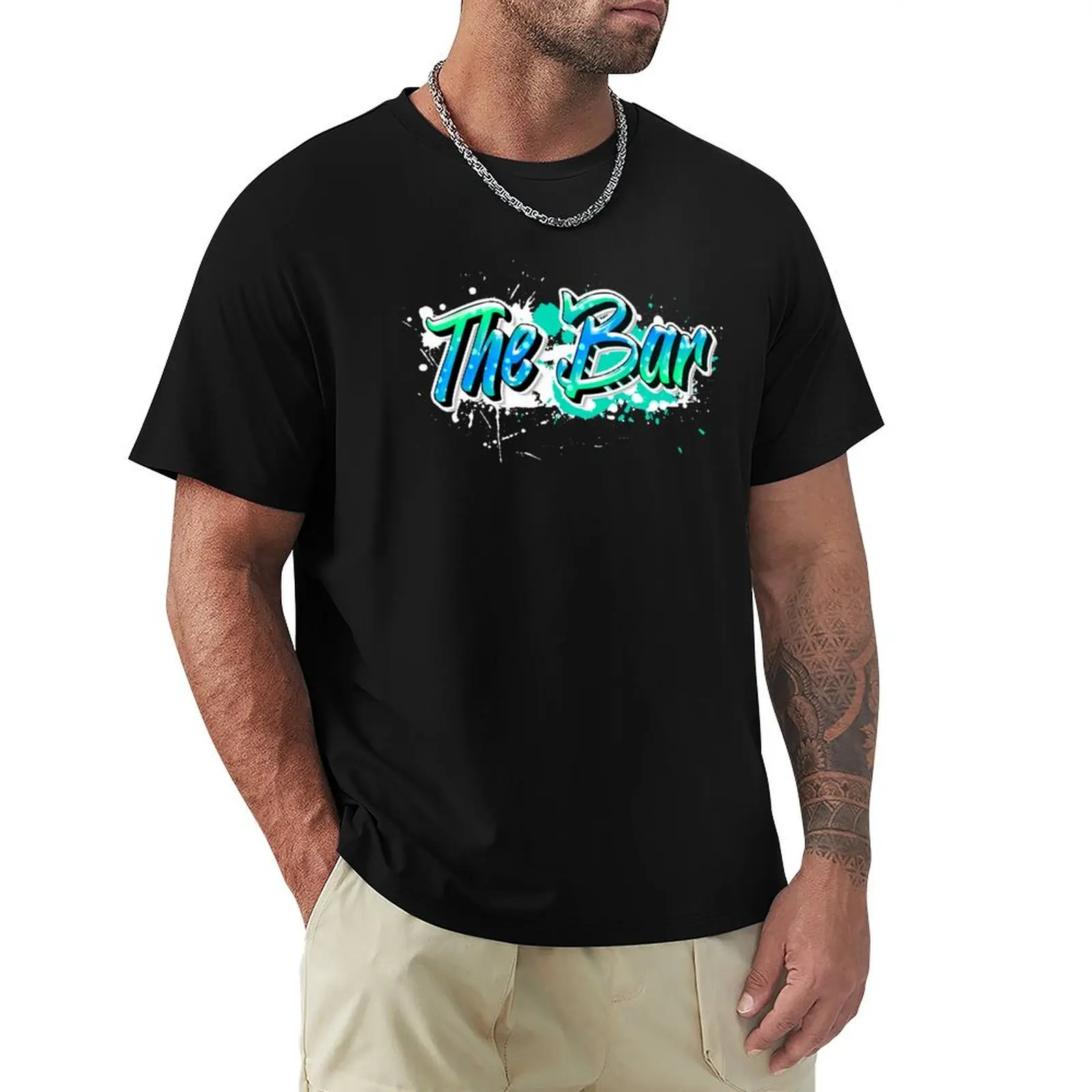 Graffiti Logo T-Shirt Streetwear Print Tee Shirt