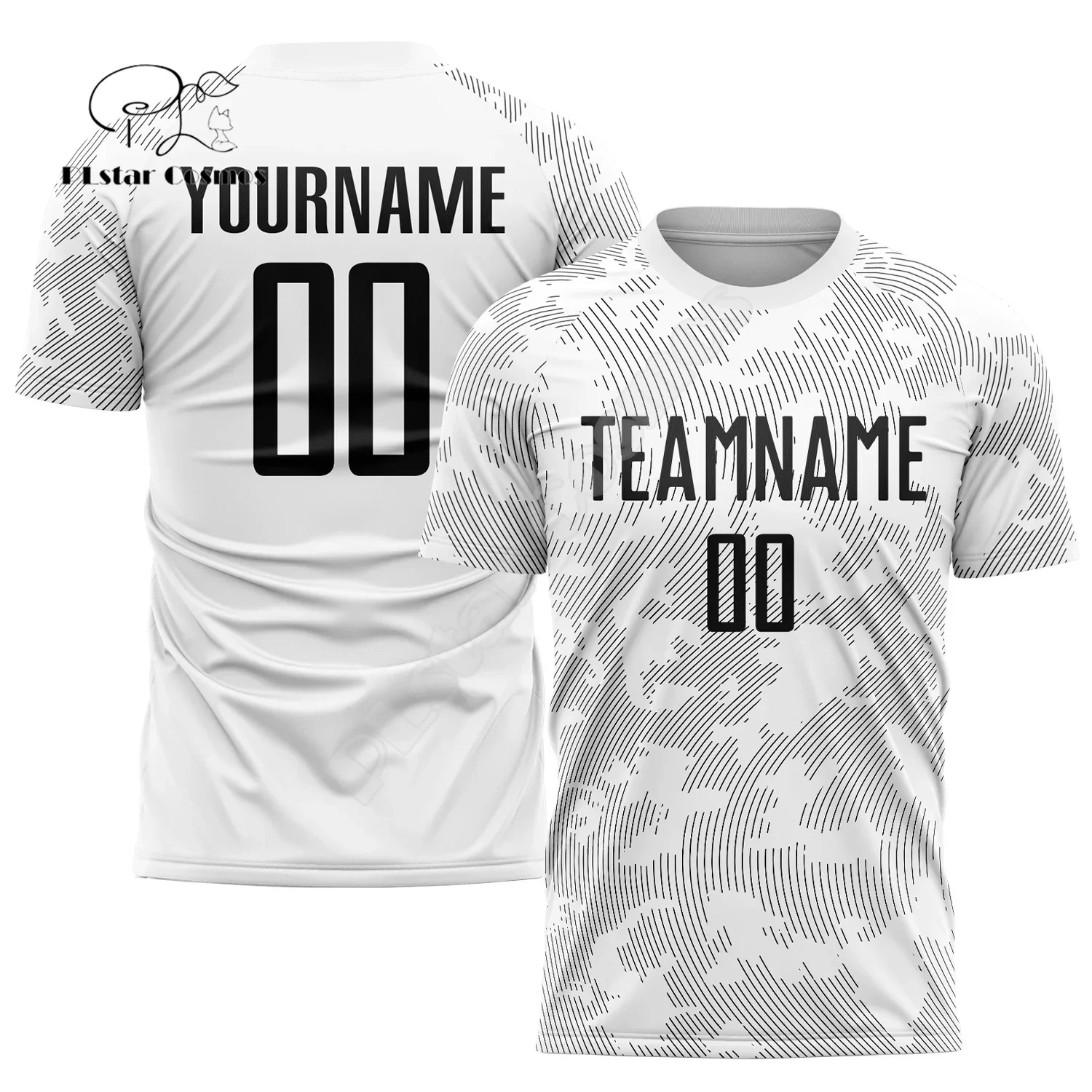 Custom Name Mesh Breathable Gradient Graffiti Soccer Football Retro 3DPrint Harajuku Summer Streetwear Short Sleeves T-Shirts A8