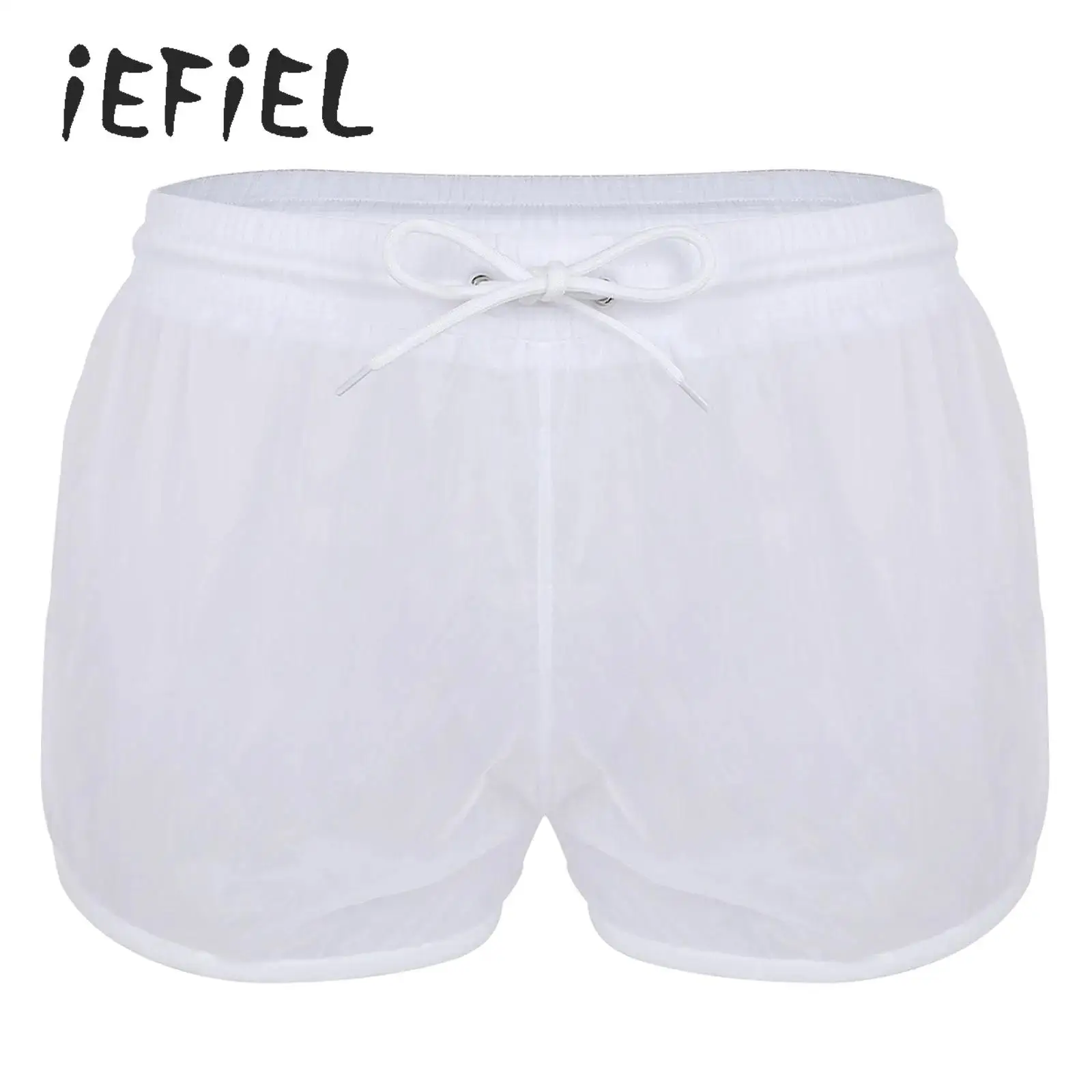 Men's Swimwear Swimsuits Sexy Solid Basic Long Swim Sport Trunks Board Shorts with Pockets Swimming Boxer Shorts Panties