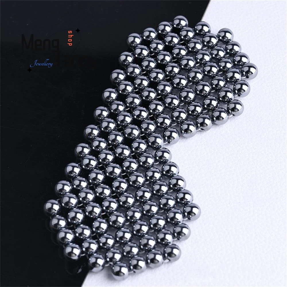 Terahertz Energy Stone Eye Mask Face Mask Hand-woven Polycrystalline Silicon Ice-melting Fine Pillowcase Meridian-unblocking Hat
