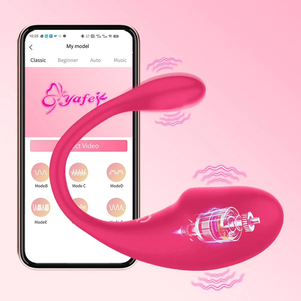 Wireless Bluetooth G Spot Vibrator for Women Dildo APP Remote Control Wear Vibrating Egg Clit Female Panties Sex Toys for Adults