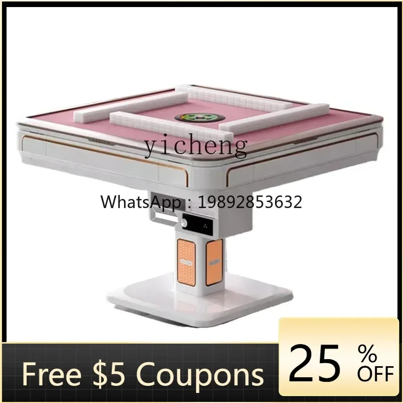 MZJ Mahjong Table Automatic Household Foldable Integrated Bass Heating Mahjong Machine