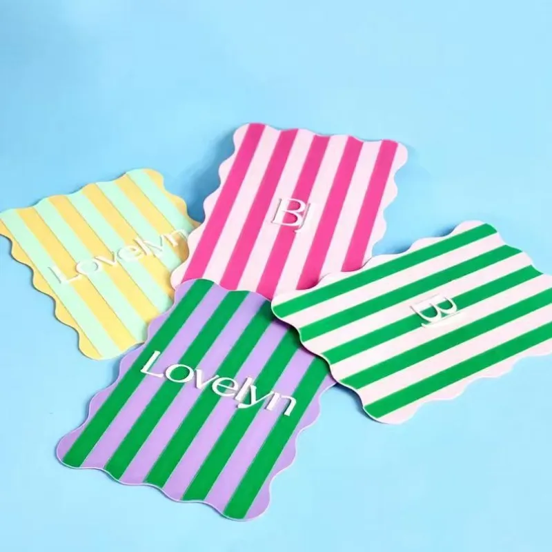 Multi-Variety Thickened PVC Material Colorful Mahjong Shuffle Card Multi-Shape Cute Mahjong Accessories With Fun Proverbs