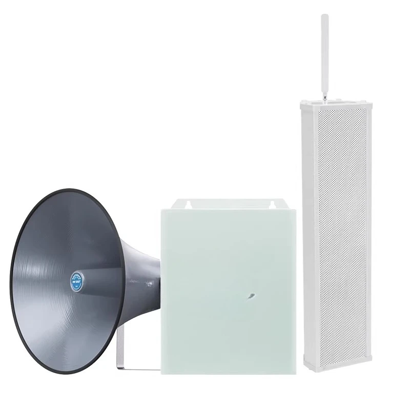 Network Sound Column Campus Broadcasting System 4G Cloud Rural Wireless Remote Emergency Broadcasting Project Big Speaker
