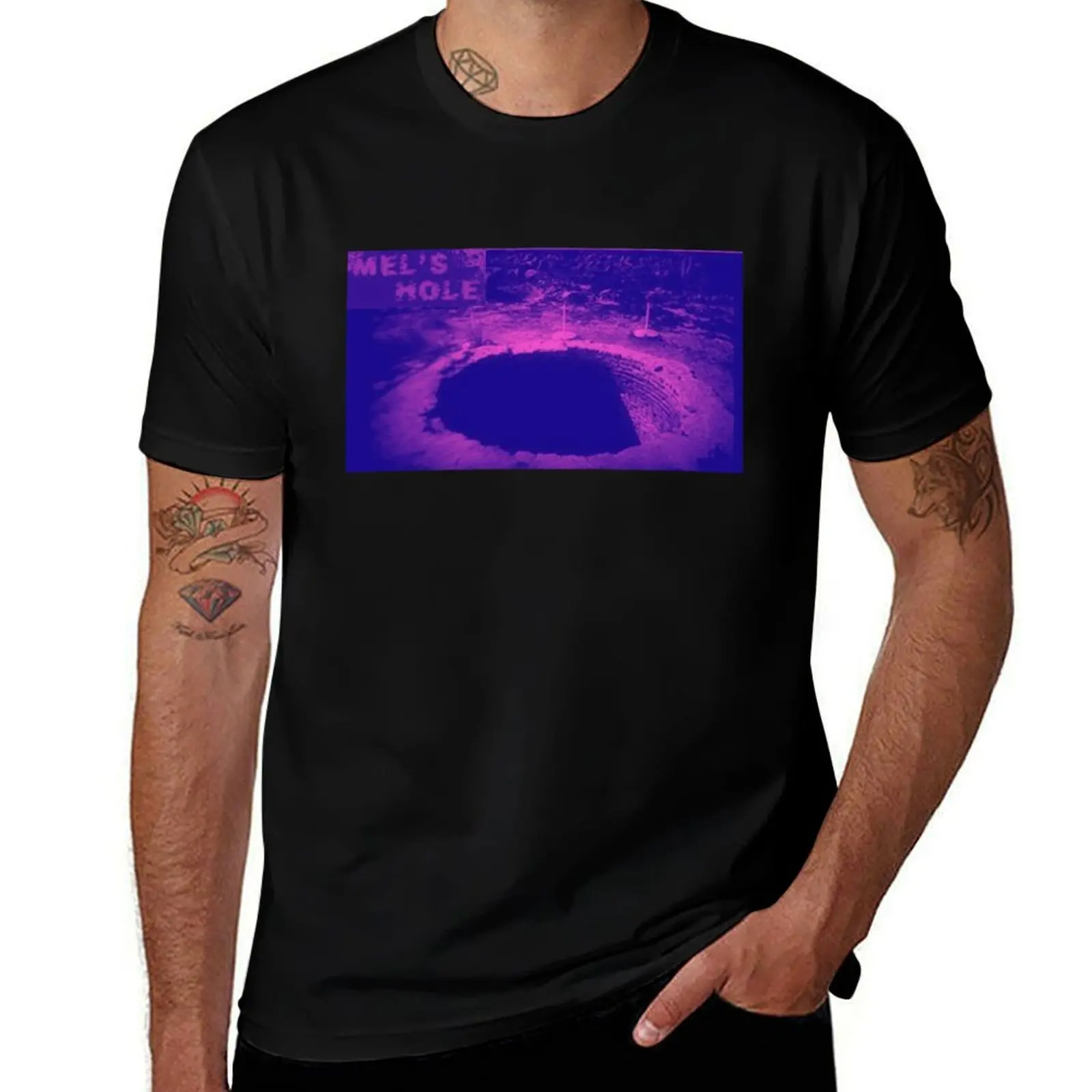 Mel's Hole, Sounds from Hell. . T-Shirt Big and Tall Basic Tee Shirt