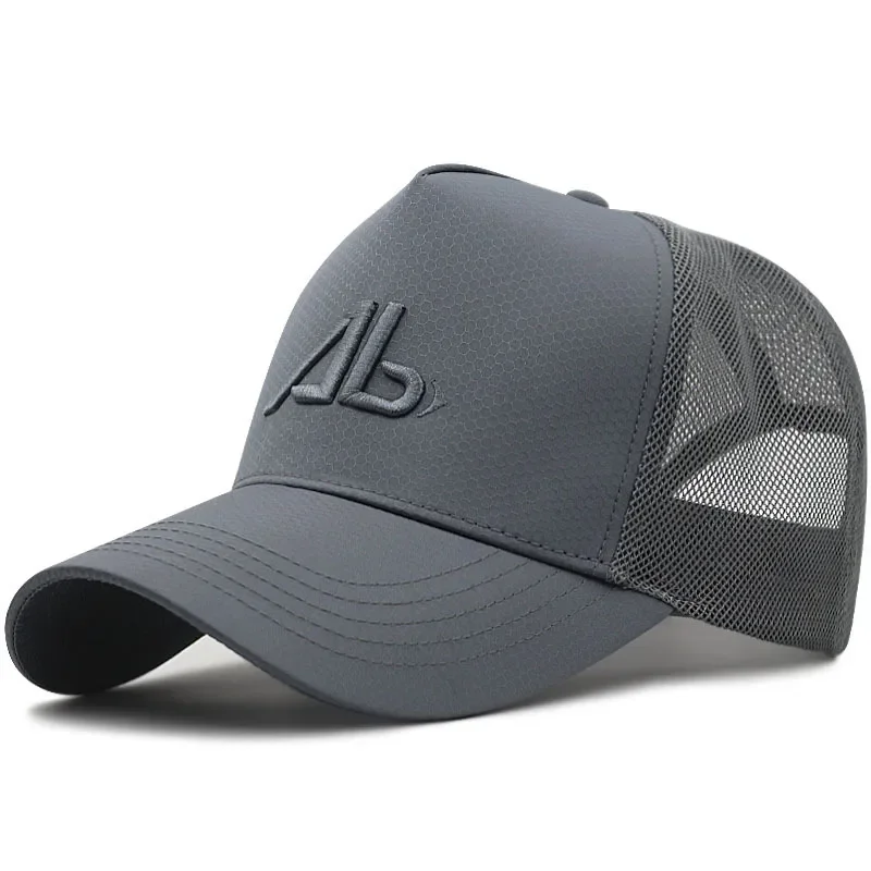 Brand Oohmy Small&Big Head Man Baseball Caps Summer Mesh Plus Size Causal Peaked Hats 56-60cm 62-68cm Oversize XXL Snapbacks