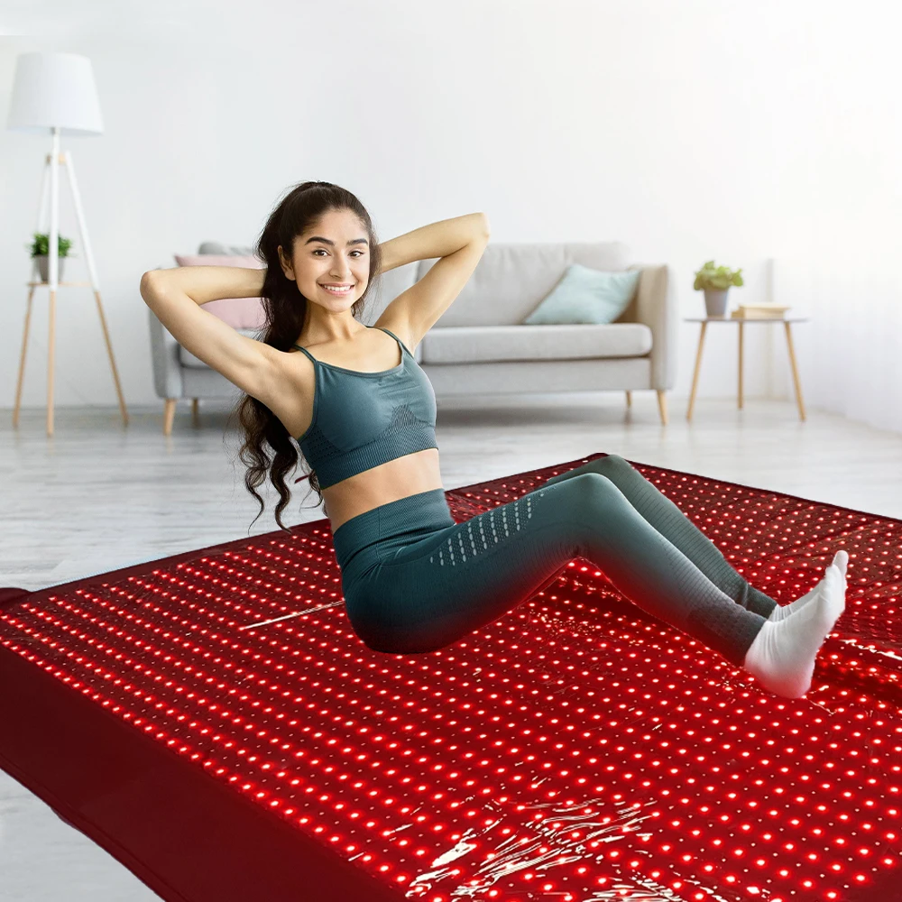 Red Light Therapy Bag for Bed Full Body Infrared and Red Light Sauna Blanket Pod 660nm 850nm