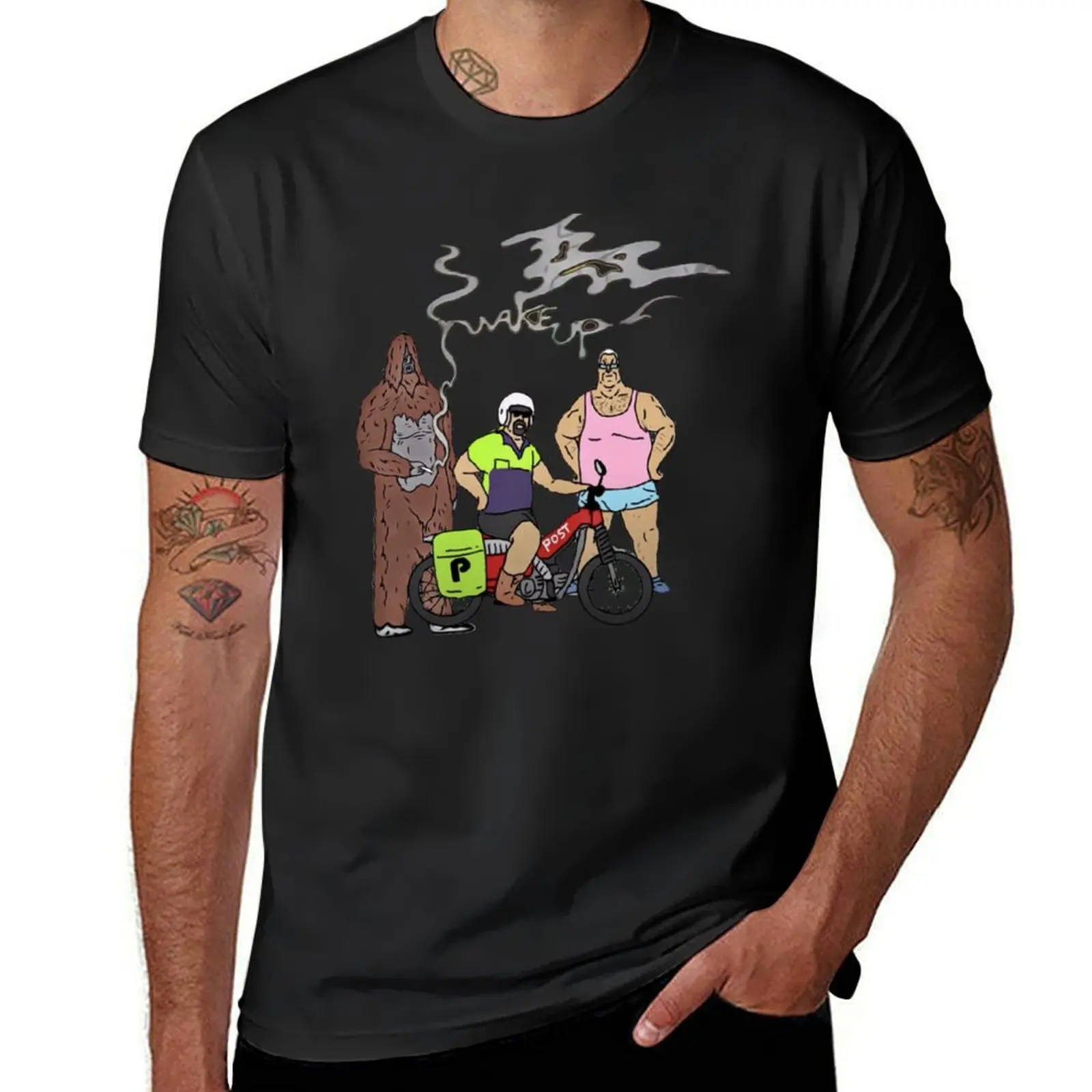 Sassy Lez Mike Nolan Wake Up The Big Lez Show T-Shirt oversized for a boy customs design your own mens workout shirts