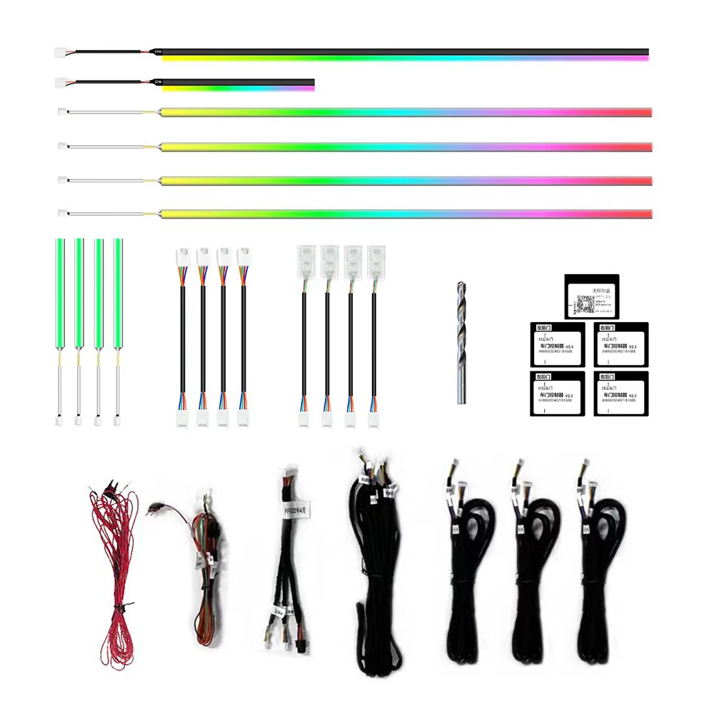 Upgrade 256 Color Symphony Light Emitting Diode for 6 Series F06 F12 F13 G32 Atmosphere Bar Accessories