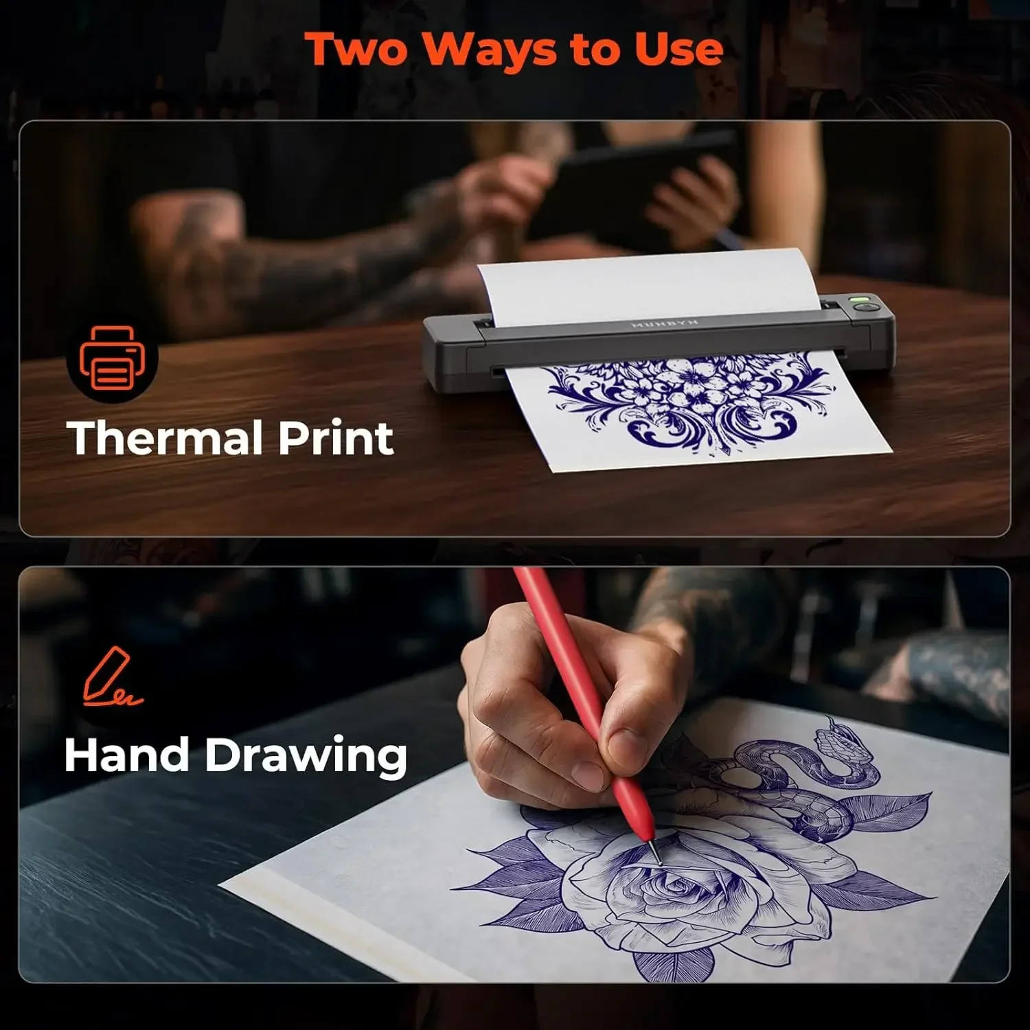 A4 Tattoo Transfer Pape Tattoo Stencil Paper Copy Paper Thermal Paper For Tattoo Transfer Machine Tattoo Accessorie