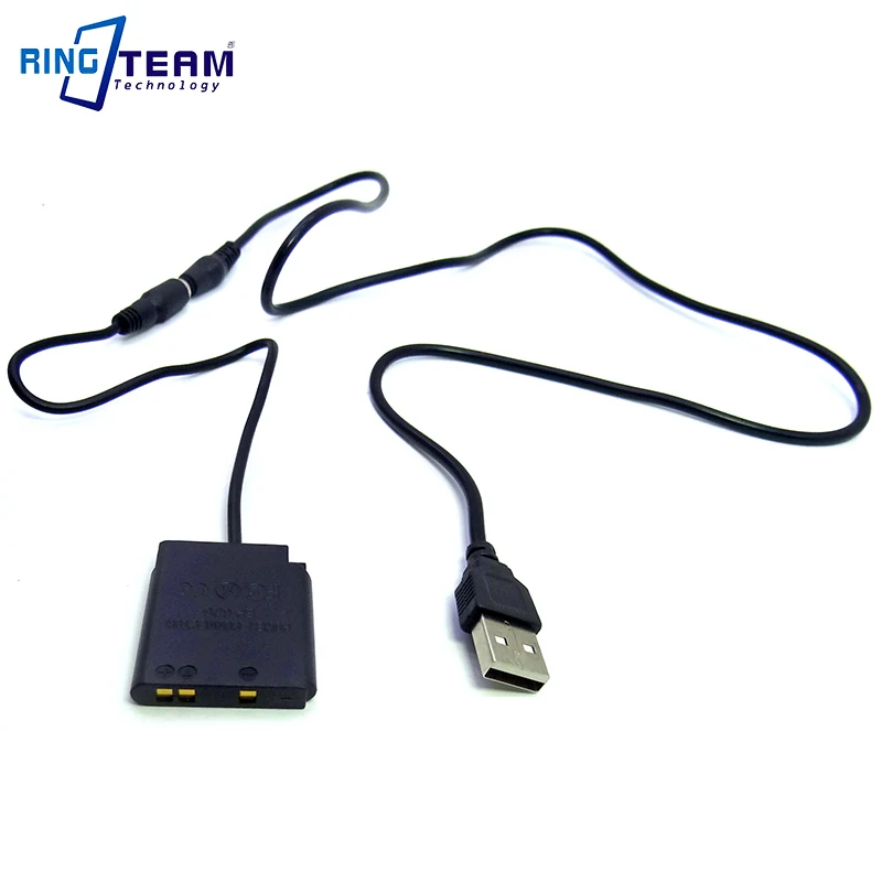 ENEL19 Battery DC Coupler EP-62G + USB Cable for Nikon Coolpix S100 S2500 S3100 S3300 S4100 S4150 S4300 S4400 S5200 S5300 Camera