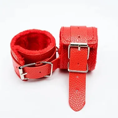 Adult SM Sex Restraint Handcuffs Slave Tools No Vibrators Sexy Wrist Cuffs Open Hand Toys Bondage For Couple