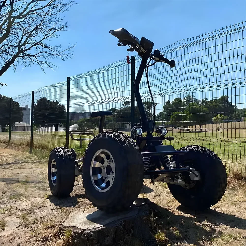 ESWING High Power 10000 Motor 50 M-p-h Folding All Terrain 60v 50ah Domestic Battery 4 Wheel 4x4 Atv Off Road Electric Scooter