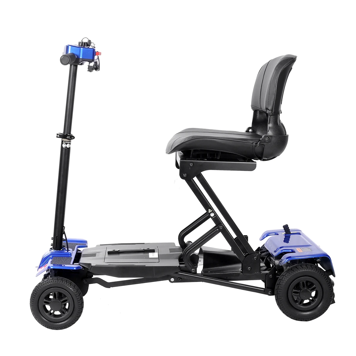 Best Selling Seniors Outdoor Portable 4 Wheels Electric Travel Scooter Automatic Folding Compact Mobility Scooter