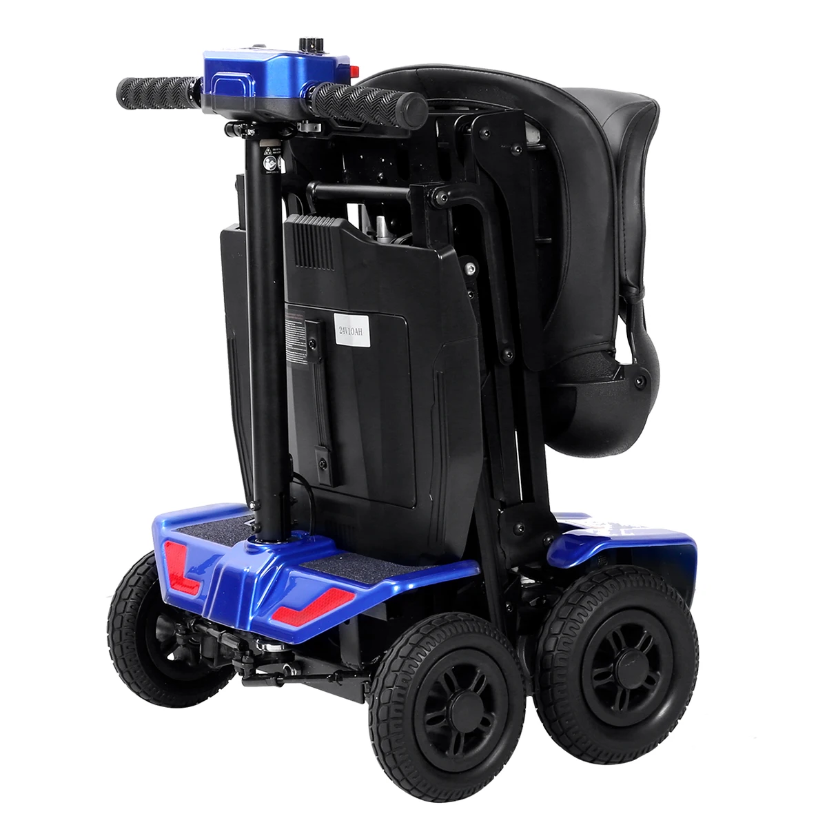 Best Selling Seniors Outdoor Portable 4 Wheels Electric Travel Scooter Automatic Folding Compact Mobility Scooter