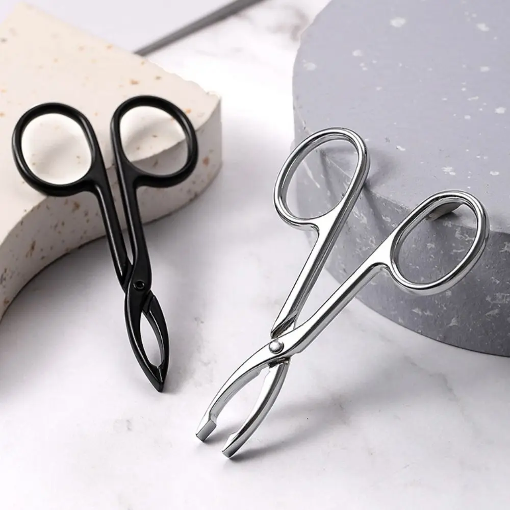 Hair Removal Epilating Tool Straight Tip Tweezers Clip Elbow Eyebrow Pliers Clip Eyebrow Tweezers Hair Plucker Hairgripping