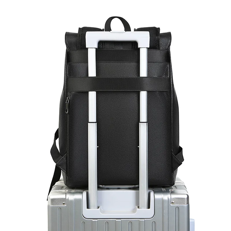 Business Casual Backpack for Men,Laptop Bag for Work Travel Durable Commuter Daypack with USB Port,Carry-On Luggage