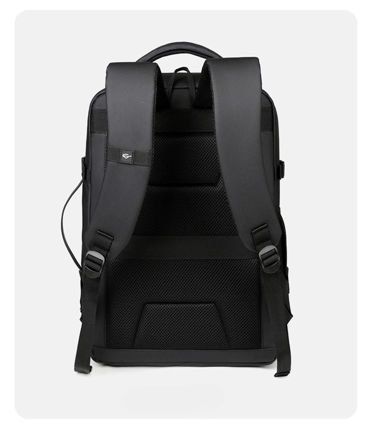 New Fashionable Men's Backpack, Multi-compartment Outdoor Sports Travel Bag, USB Port, Large-capacity Waterproof Computer Bag