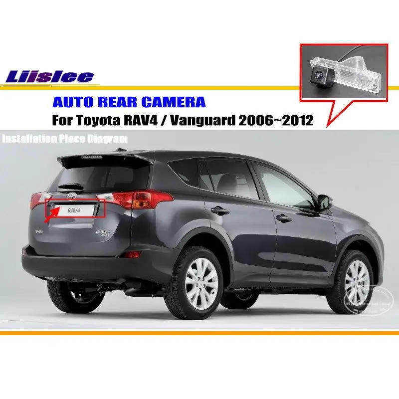Car Rearview Rear View Camera For Toyota RAV4 Vanguard 2006-2012 Vehicle Parking Back AUTO HD CCD CAM Accessories Kit