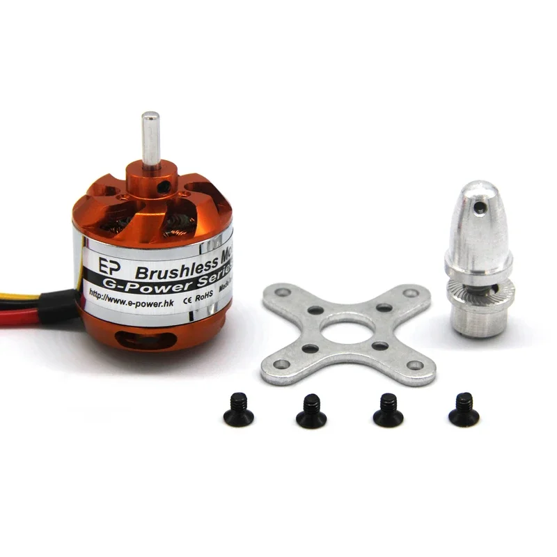 RoRuSEP D2826 2826 Brushless Motor 2200KV 1400KV 1000KV 930KV Outrunner For MODEL Mini RC Multicopters Airplane Helicopter Remot