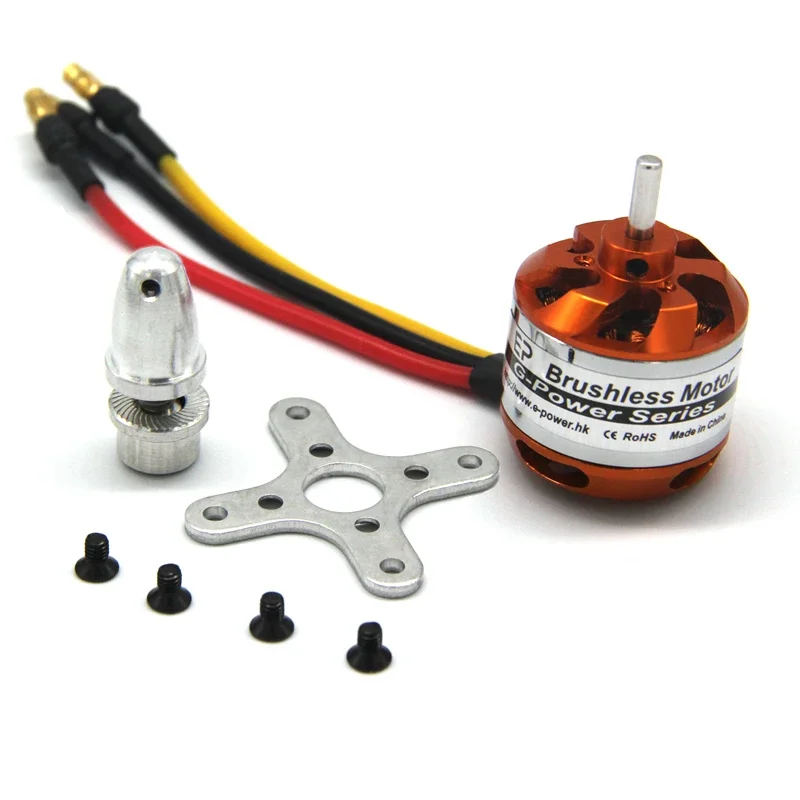 RoRuSEP D2826 2826 Brushless Motor 2200KV 1400KV 1000KV 930KV Outrunner For MODEL Mini RC Multicopters Airplane Helicopter Remot