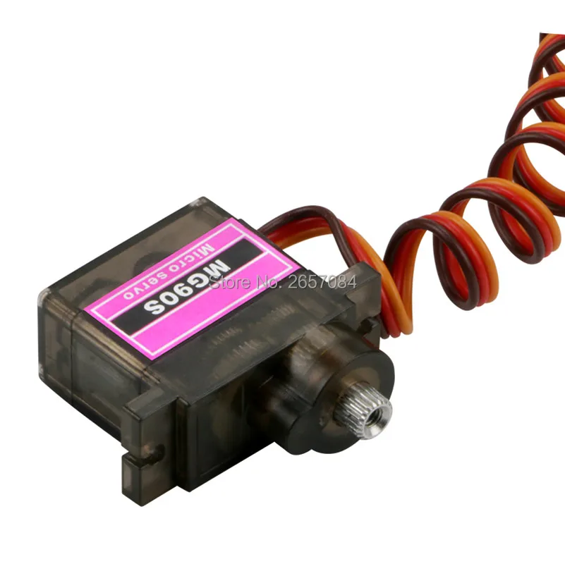 4 pcs/lot MG90S mg90s Metal gear Digital 14g mini Servo For Rc Helicopter Plane Boat Car Model is special