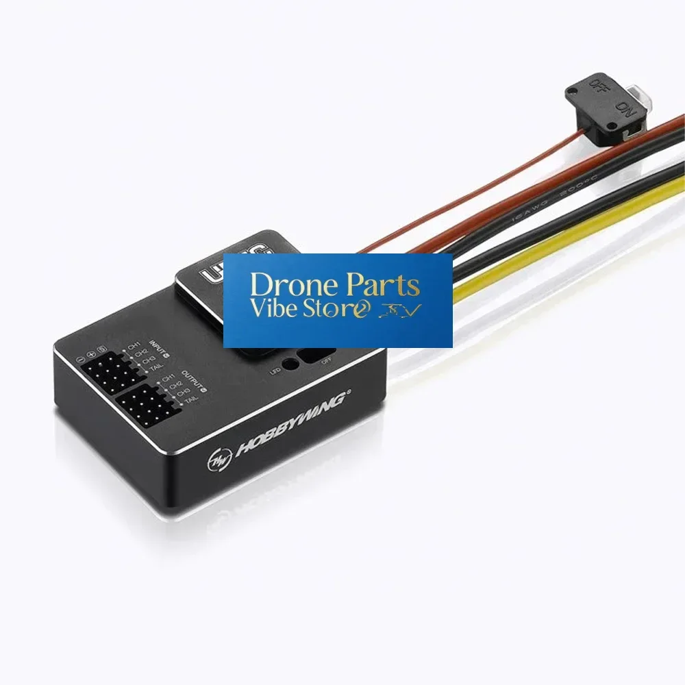 Drone PartsHobbywing 25A UBEC HV Support 3-18S Lithium Battery External BEC Input 3-18S Lipo For DIY FPV Mini Racing Quadcopter