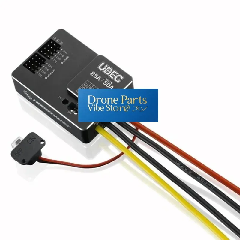 Drone PartsHobbywing 25A UBEC HV Support 3-18S Lithium Battery External BEC Input 3-18S Lipo For DIY FPV Mini Racing Quadcopter